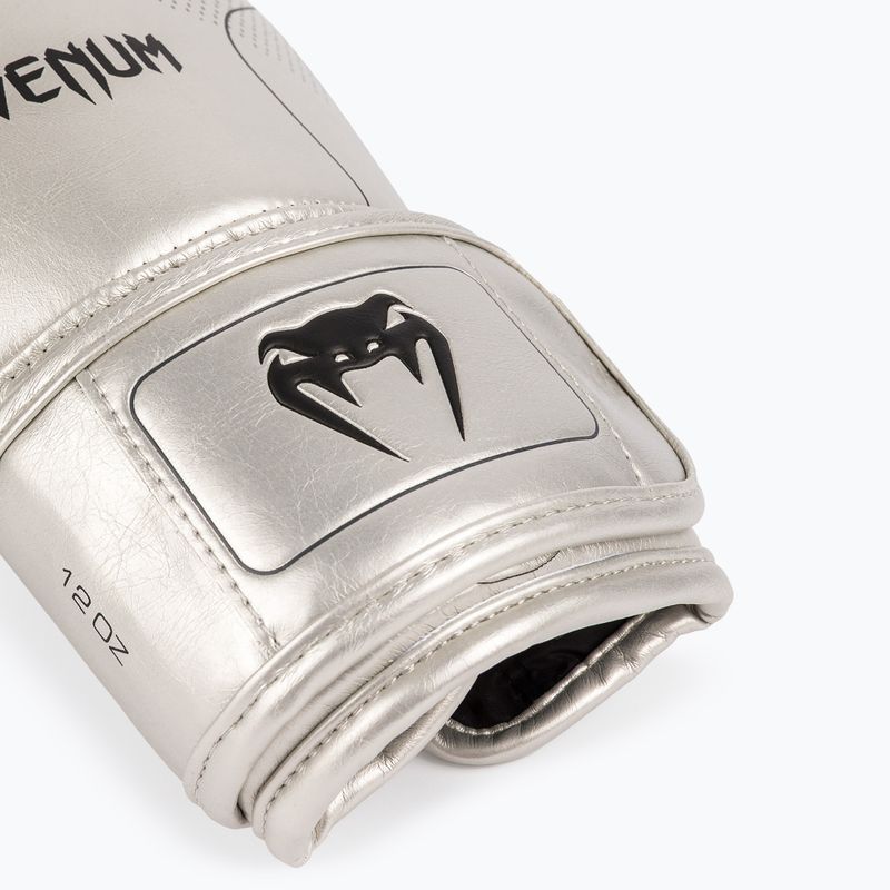 Mănuși de box Venum Nexus Boxing silver/black 4
