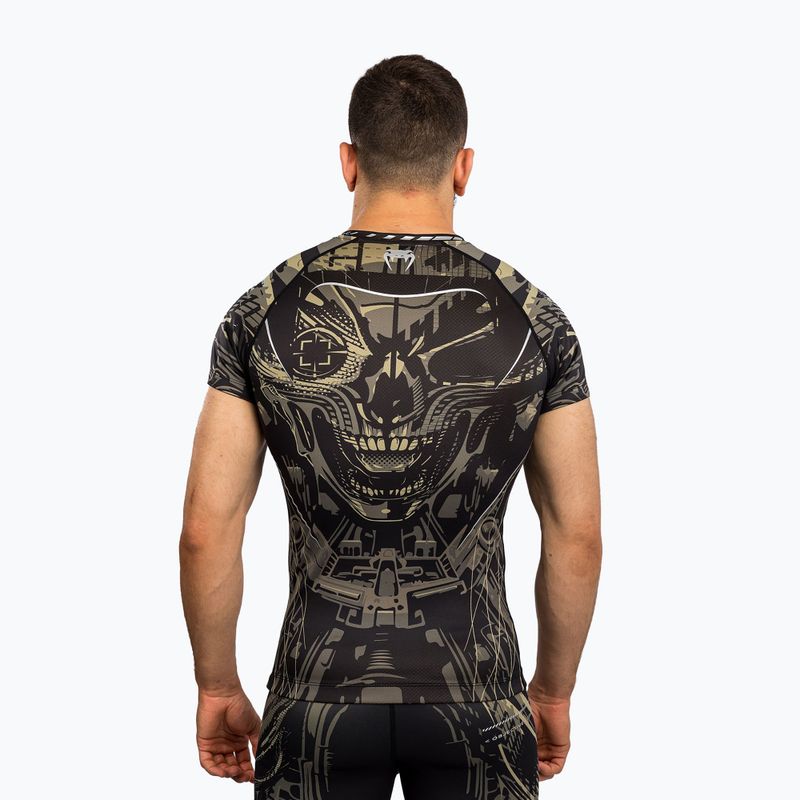 Rashguard pentru bărbați Venum Invander black/sand 2