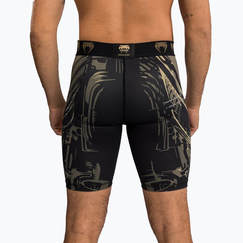 Pantaloni de antrenament pentru bărbați Venum Invander Vale Tudo black/sand 6