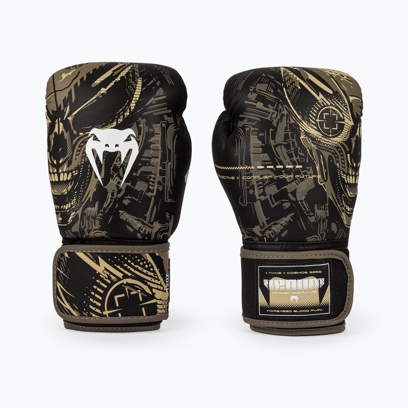 Mănuși de box Venum Invader Boxing black/sand 2