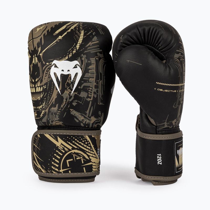 Mănuși de box Venum Invader Boxing black/sand 3