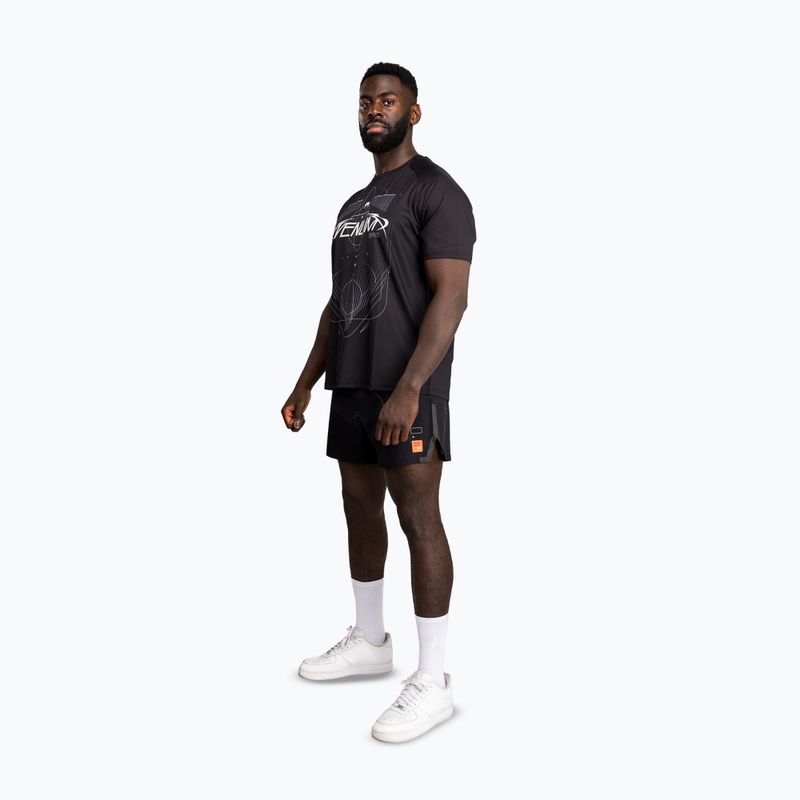 Tricou pentru bărbați Venum Eclipse Dry Tech black/ivory 2