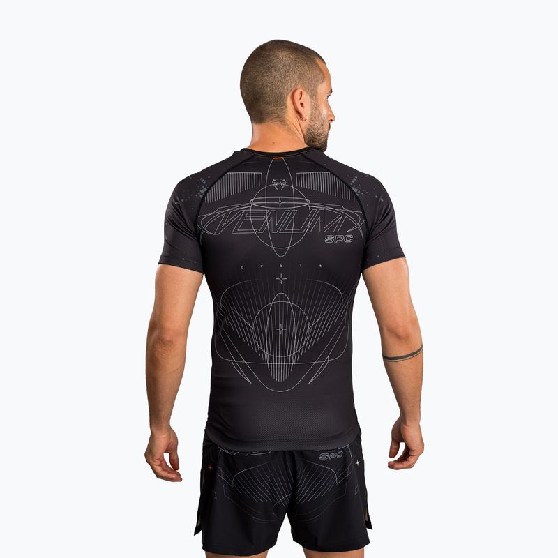 Rashguard pentru bărbațiVenum Eclipse Rashguards black/ivory 2