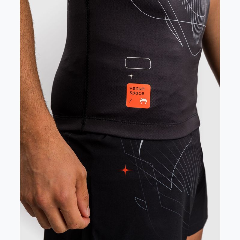 Rashguard pentru bărbațiVenum Eclipse Rashguards black/ivory 6