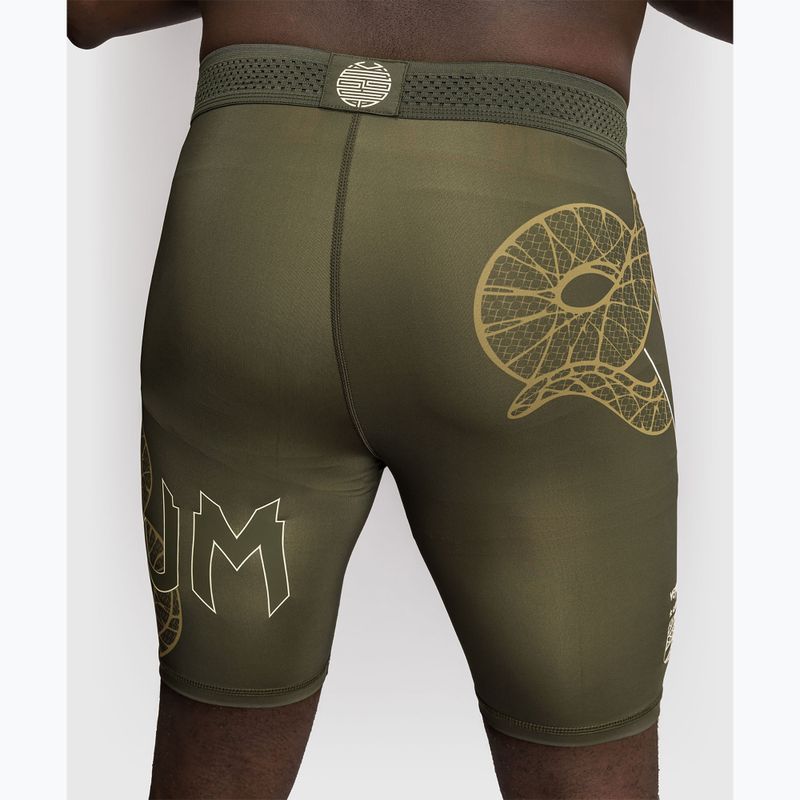 Pantaloni scurți de trekking pentru bărbați Venum Serpenti Vale Tudo khaki/bronze/ivory 5