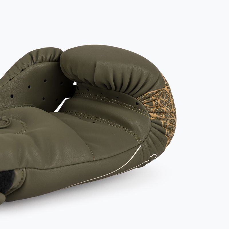 Mănuși de box Venum Serpenti Boxing khaki/bronze/ivory 6