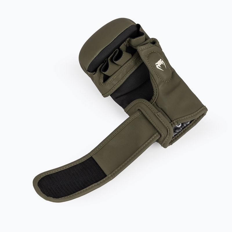 Mănuși de box Venum Serpenti Sparring khaki/bronze/ivory 5