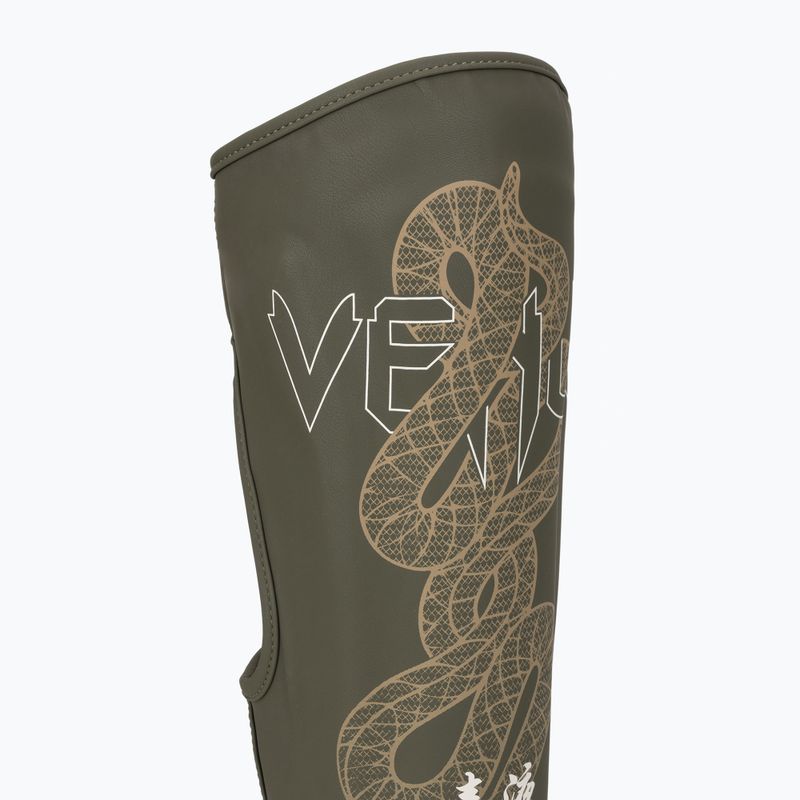 Apărători pentru tibii și picioare Venum Serpenti khaki/bronze/ivory 6
