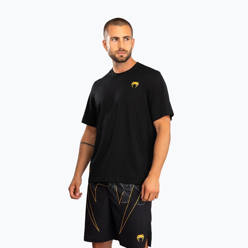 Tricou pentru bărbați Venum Serpenti black/silver/gold 4
