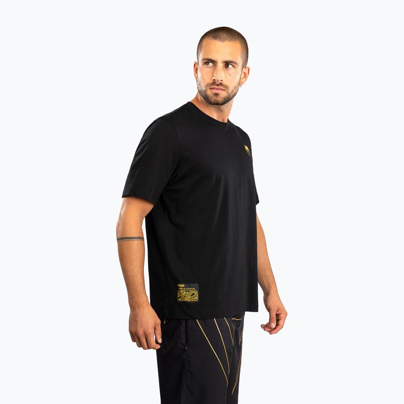 Tricou pentru bărbați Venum Serpenti black/silver/gold 5
