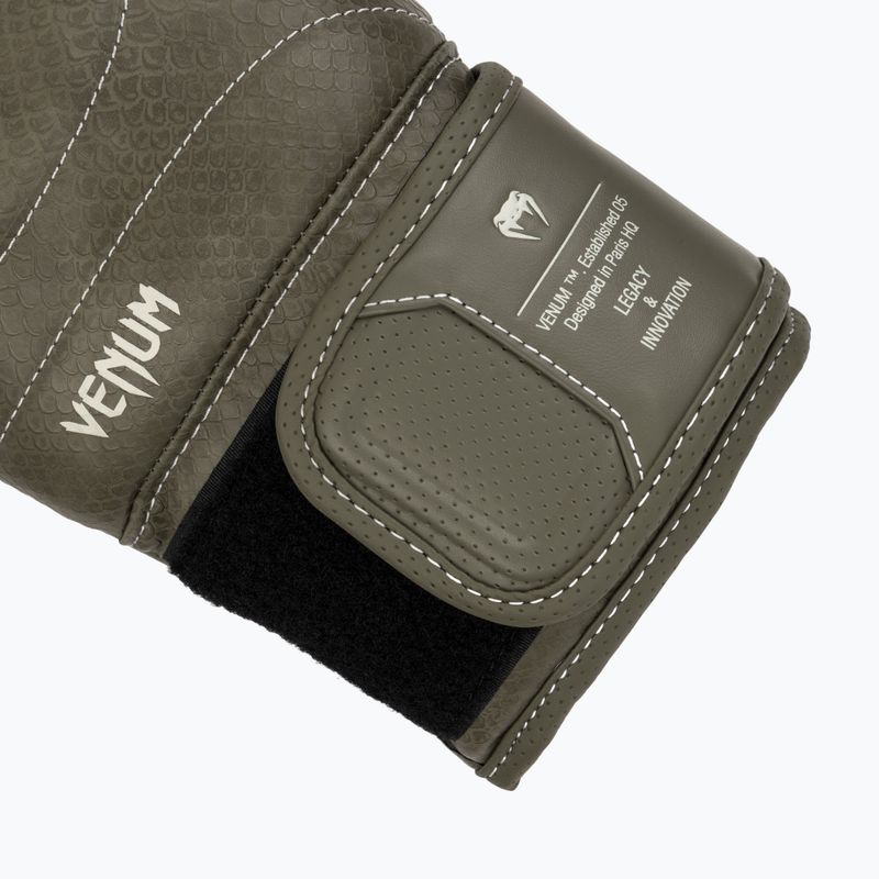 Mănuși de box Venum Impact Evo Scales Boxing army green 6