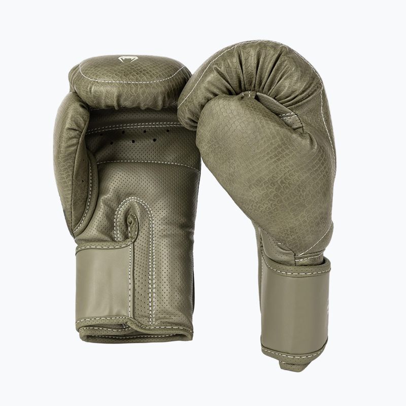 Mănuși de box Venum Impact Evo Scales Boxing army green 4