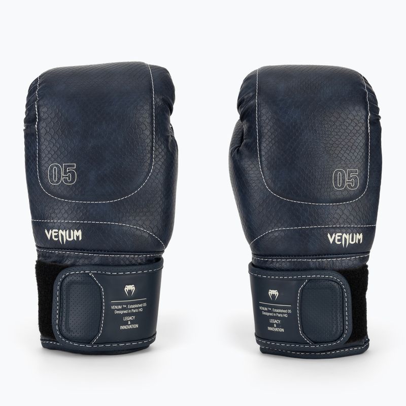 Mănuși de box Venum Impact Evo Scales Boxing midnight blue 2