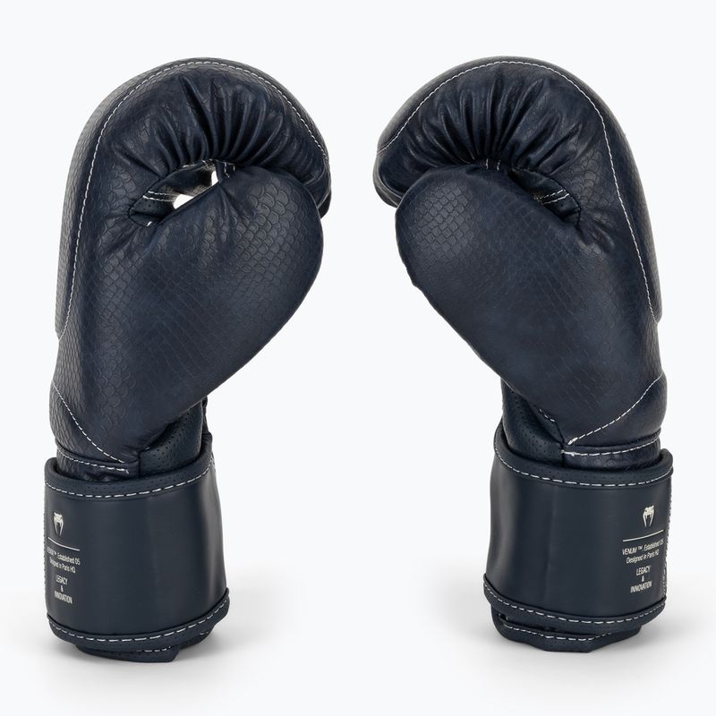 Mănuși de box Venum Impact Evo Scales Boxing midnight blue 4