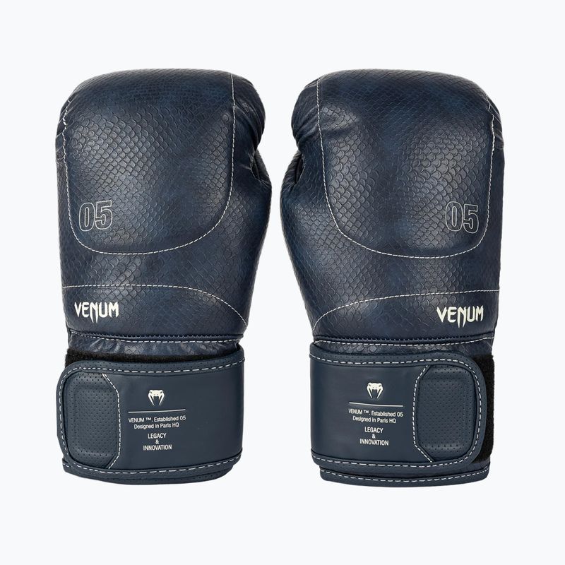 Mănuși de box Venum Impact Evo Scales Boxing midnight blue 2