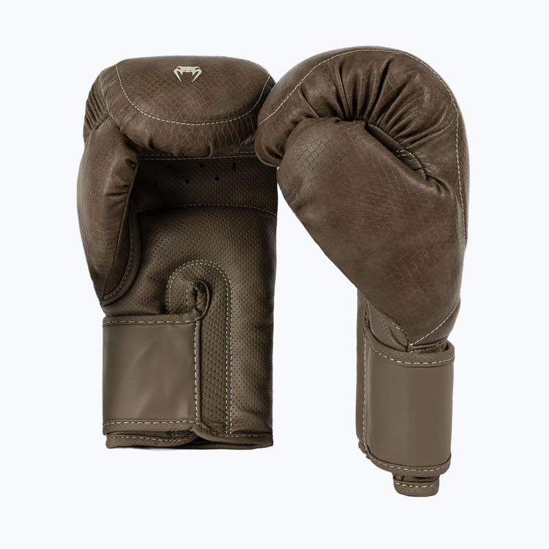 Mănuși de box Venum Impact Evo Scales Boxing brown 3