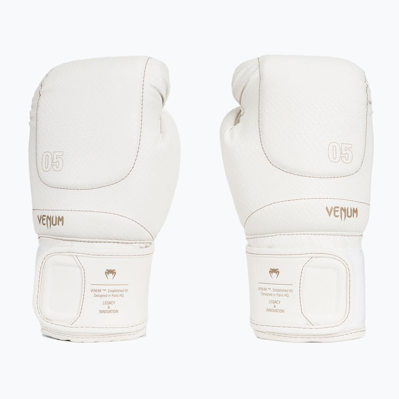 Mănuși de box Venum Impact Evo Scales Boxing ivory 2