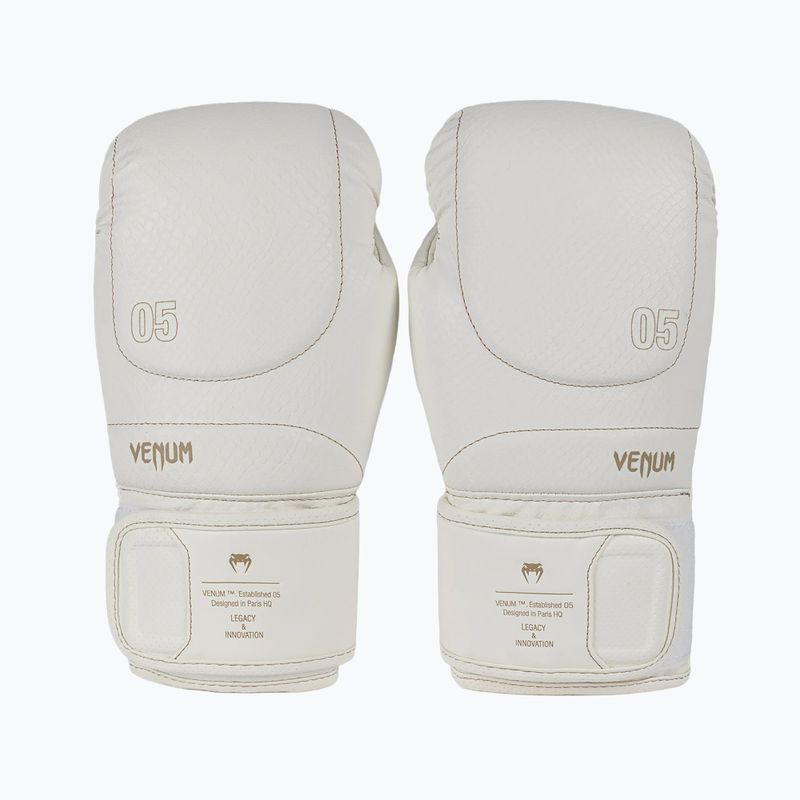 Mănuși de box Venum Impact Evo Scales Boxing ivory 2