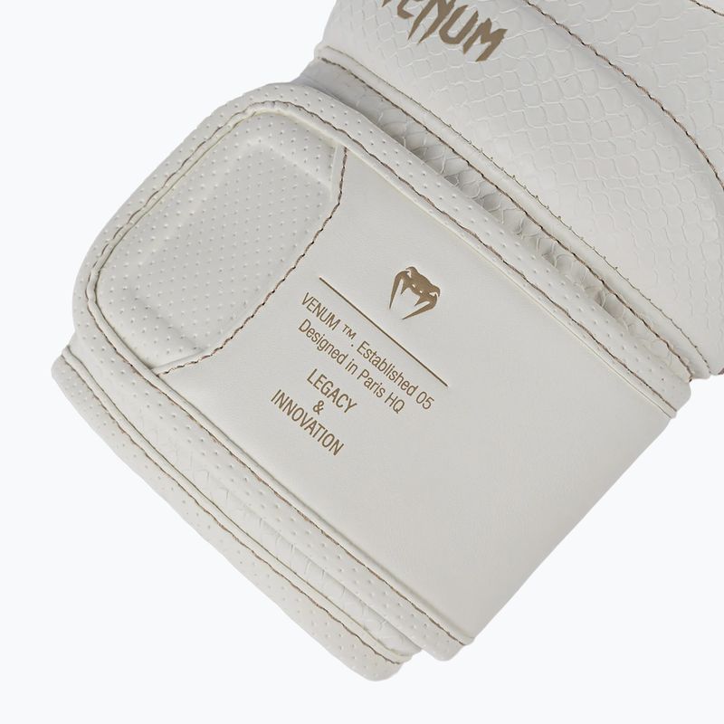 Mănuși de box Venum Impact Evo Scales Boxing ivory 7