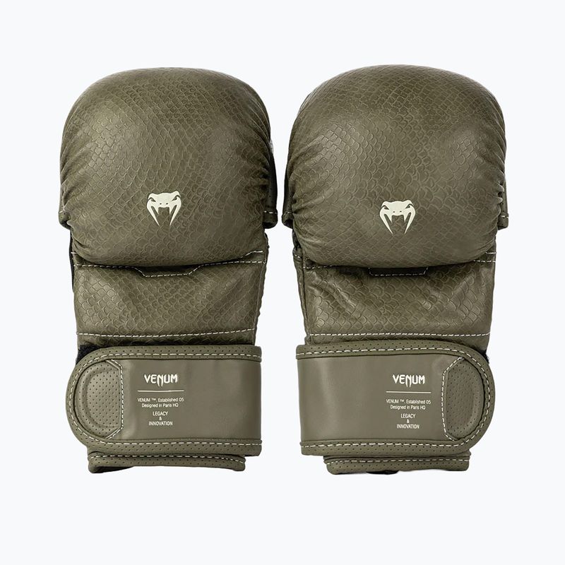 Mănuși de sparring MMA Venum Impact Evo Scales MMA army green