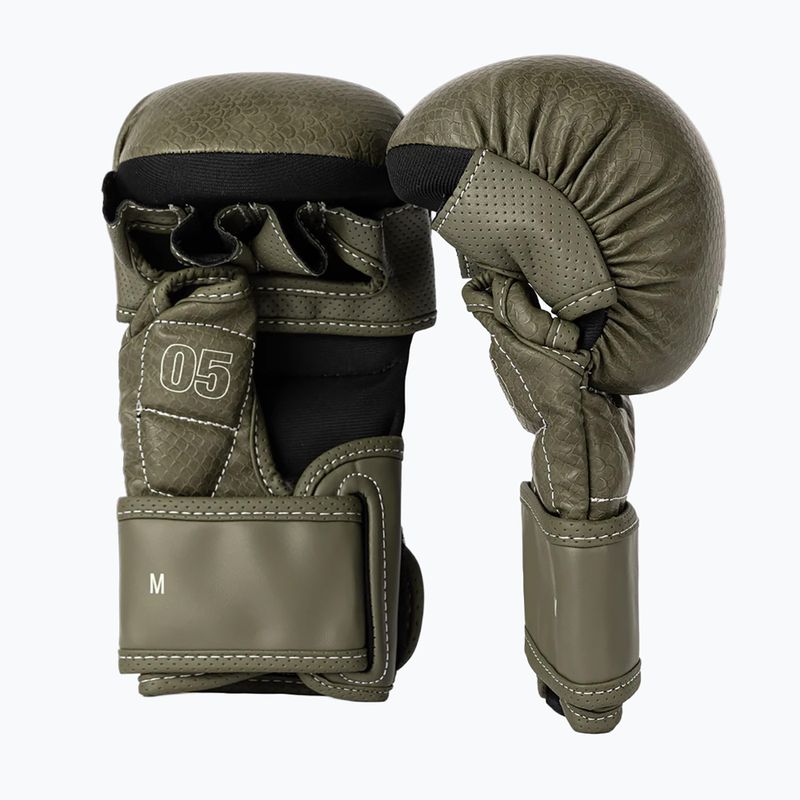Mănuși de sparring MMA Venum Impact Evo Scales MMA army green 2