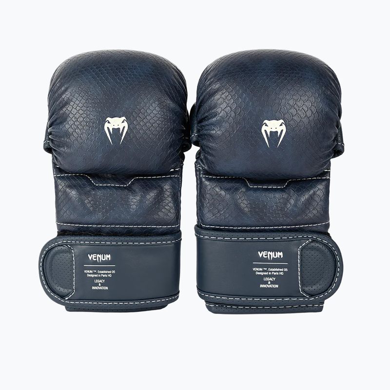 Mănuși MMA pentru sparring Venum Impact Evo Scales MMA midnight blue