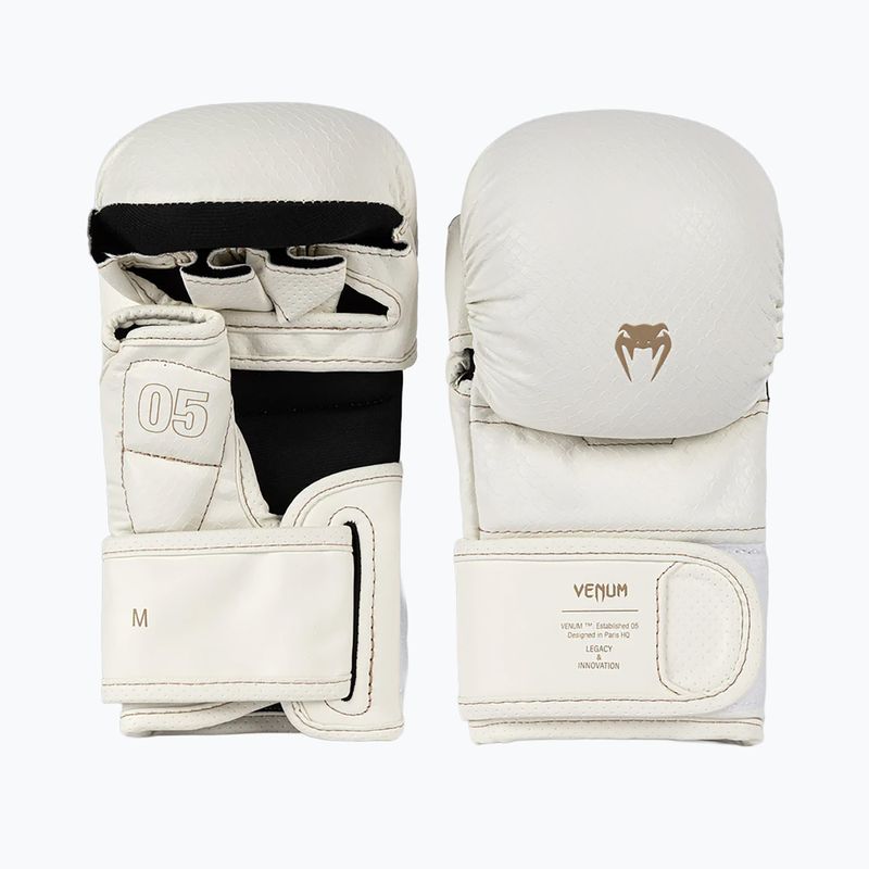 Mănuși de sparring MMA Venum Impact Evo Scales MMA ivory 2