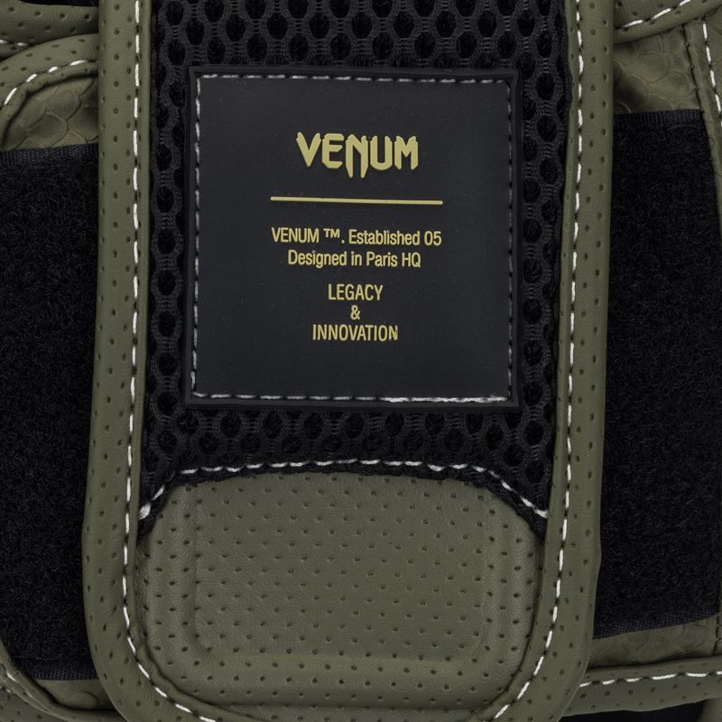 Cască de box Venum Impact Evo Scales Headgear army green 5