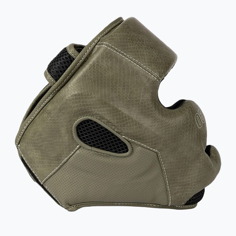 Cască de box Venum Impact Evo Scales Headgear army green 3