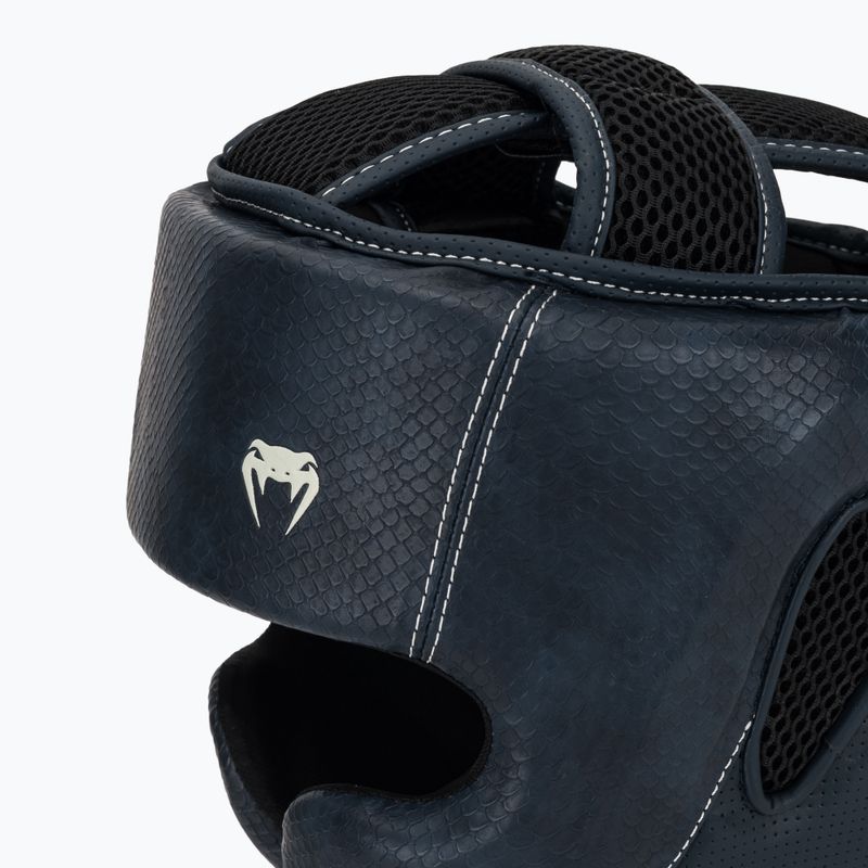 Cască de box Venum Impact Evo Scales Headgear midnight blue 4