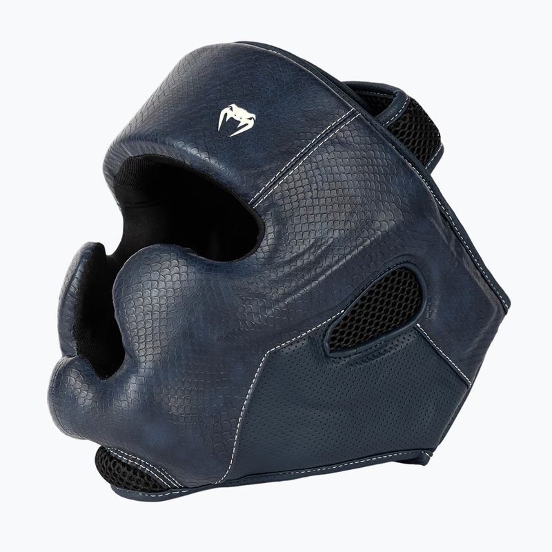 Cască de box Venum Impact Evo Scales Headgear midnight blue 3