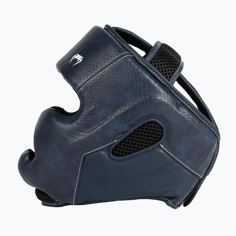 Cască de box Venum Impact Evo Scales Headgear midnight blue 4