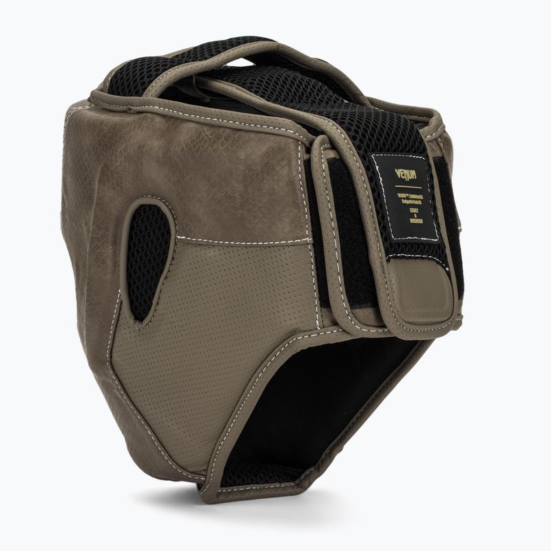 Cască de box Venum Impact Evo Scales Headgear brown 3