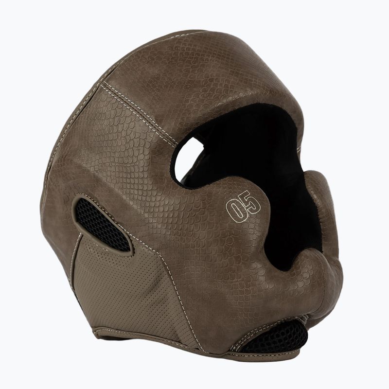 Cască de box Venum Impact Evo Scales Headgear brown 2