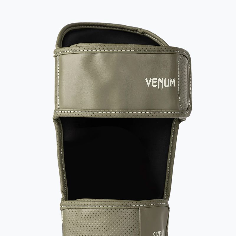 Apărători pentru tibii și picioare Venum Impact Evo Scales Shinguards army green 4