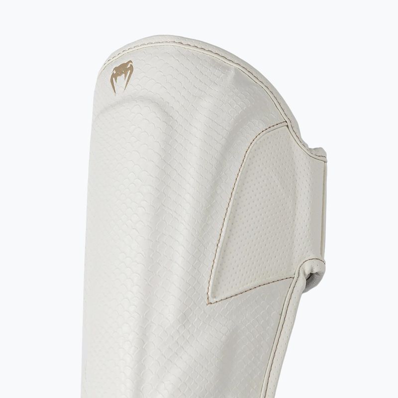 Apărători pentru tibii și picioare Venum Impact Evo Scales Shinguards ivory 3