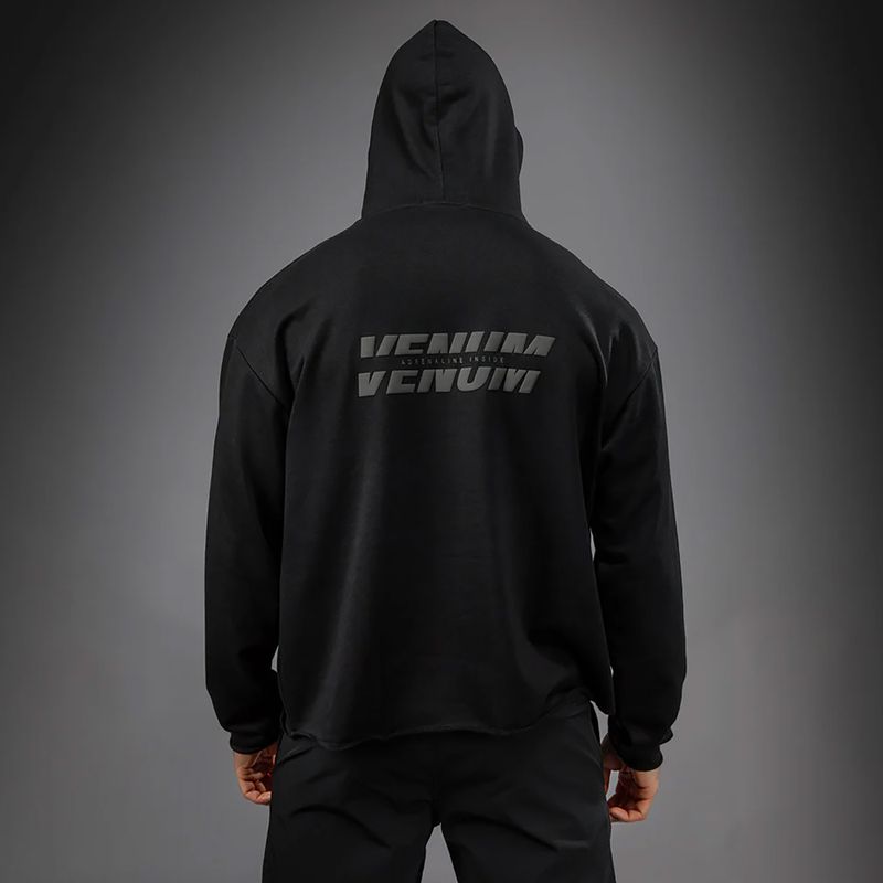 Hanorac bărbați Venum Divide Hoodie negru 2