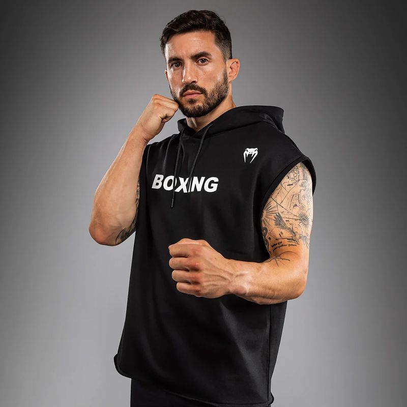 Hanorac pentru bărbați Venum Boxing VT black/white 4