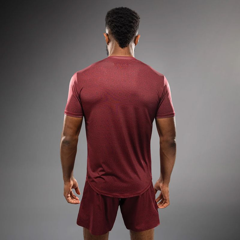 Tricou de antrenament pentru bărbați Venum X Ares 2.0 Dry Tech burgundy 3