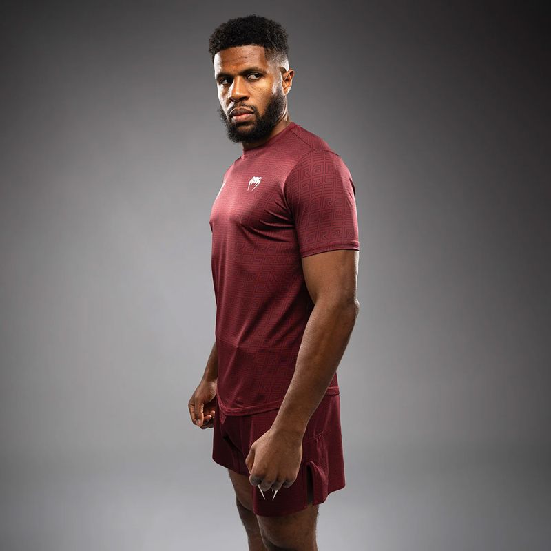 Tricou de antrenament pentru bărbați Venum X Ares 2.0 Dry Tech burgundy 5