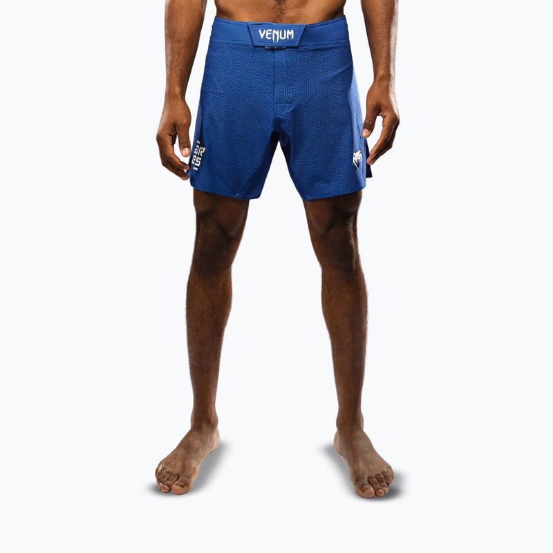 Pantaloni scurți de antrenament pentru bărbați Venum X Ares 2.0 albastru regal