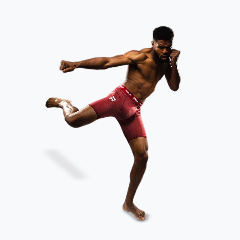 Pantaloni scurți de antrenament pentru bărbați Venum X Ares 2.0 Vale Tudo burgundy 5