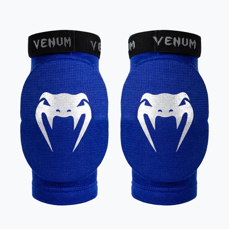 Protecție pentru cot Venum Kontact Elbow Pads Royal Blue/Silver