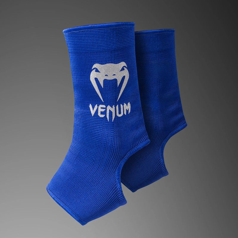 Apărători de glezne Venum Kontact Ankles Supports royal blue/silver 2