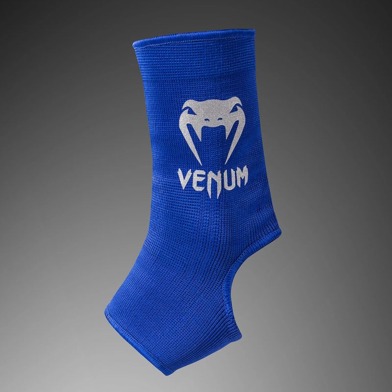 Apărători de glezne Venum Kontact Ankles Supports royal blue/silver 4