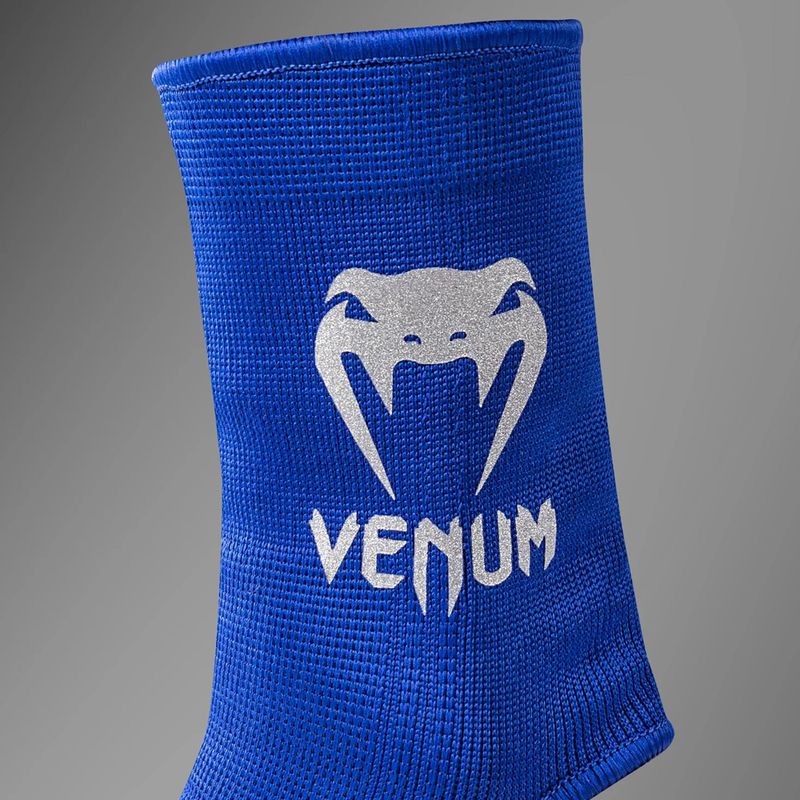 Apărători de glezne Venum Kontact Ankles Supports royal blue/silver 5