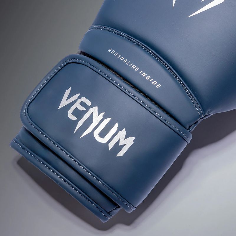 Mănuși de box Venum Contender 1.5 midnight blue/ silver 4