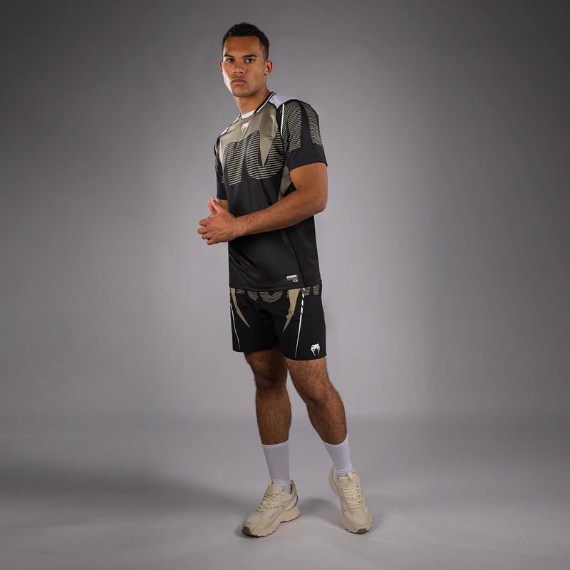 Tricou pentru bărbați Venum Adrenaline Dry-tech black/sand 2