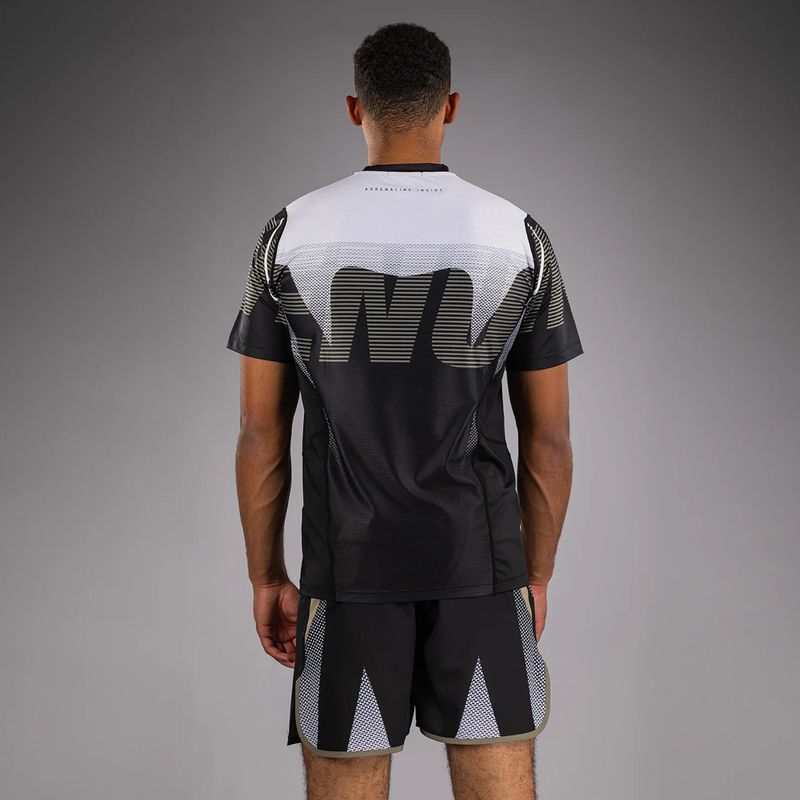 Tricou pentru bărbați Venum Adrenaline Dry-tech black/sand 3
