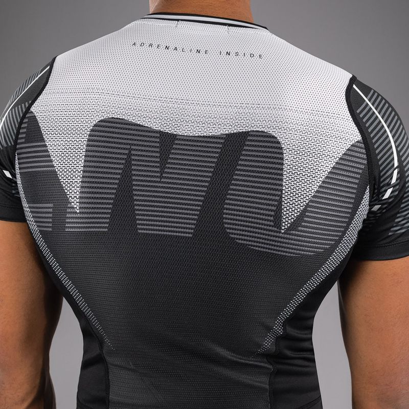 Rashguard pentru bărbați Venum Adrenaline Rashguard black/silver grey 6